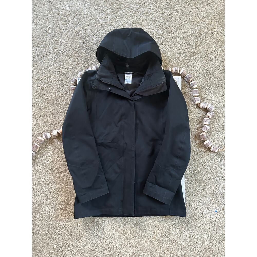 Patagonia Tres 3 in 1 Black Waterproof Jacket Shell Only, XS